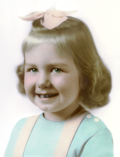 Photo Restoration on child